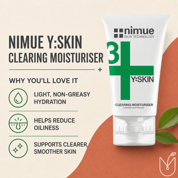 Nimue Youth Clearing Moisturiser 3 at Beauty lies within Bryndwr Christchurch