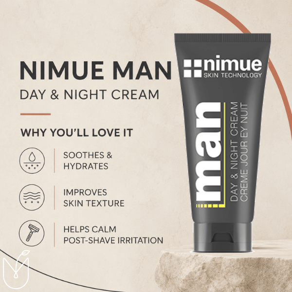 Nimue man Day & Night Cream at beauty lies within