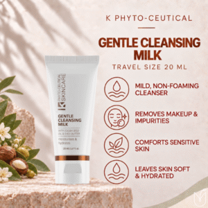 k Phyto Ceutical Skincare Gentle Cleansing Milk 20ml Travel Size at beauty lies within, Bryndwr, Christchurch, NZ