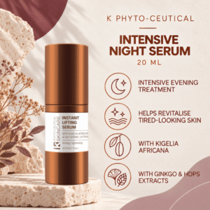 k Phyto Ceutical Skincare Instant Lifting Serum at beauty lies within, Bryndwr, Christchurch, NZ