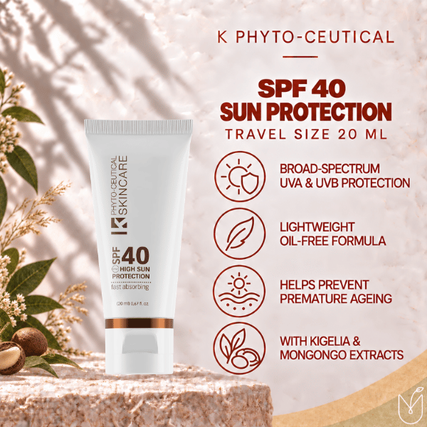 k Phyto Ceutical Skincare SPF 40 20ml Travel Size at beauty lies within, Bryndwr, Christchurch, NZ